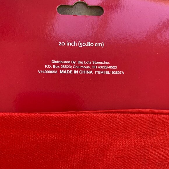 Winter Wonder Red Christmas Stockings Set 2 Satin Love Couple Sequin Starburst - Picture 7 of 11